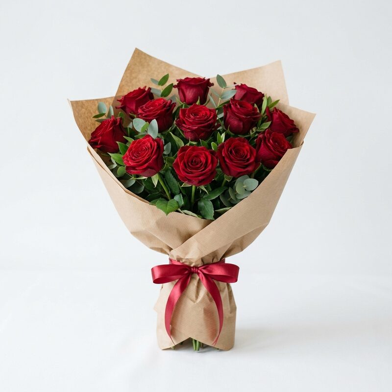 Buquê Magnífico de Rosas Vermelhas